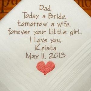 Father Of The Bride Personalized Wedding..